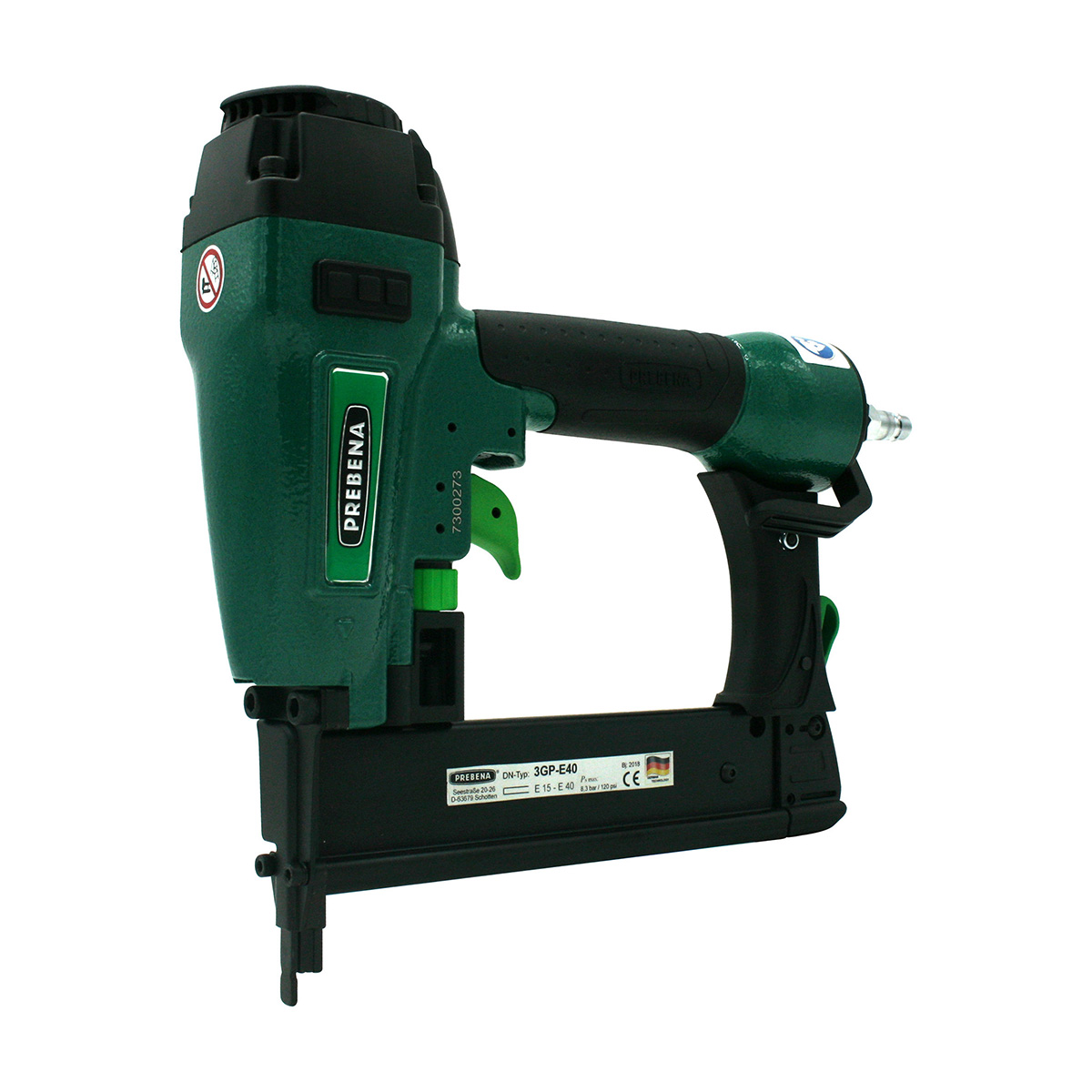 3GP-E40 DRUCKLUFTNAGLER FÜR 15-40MM 3GP-E40 DRUCKLUFTNAGLER FÜR 15-40MM