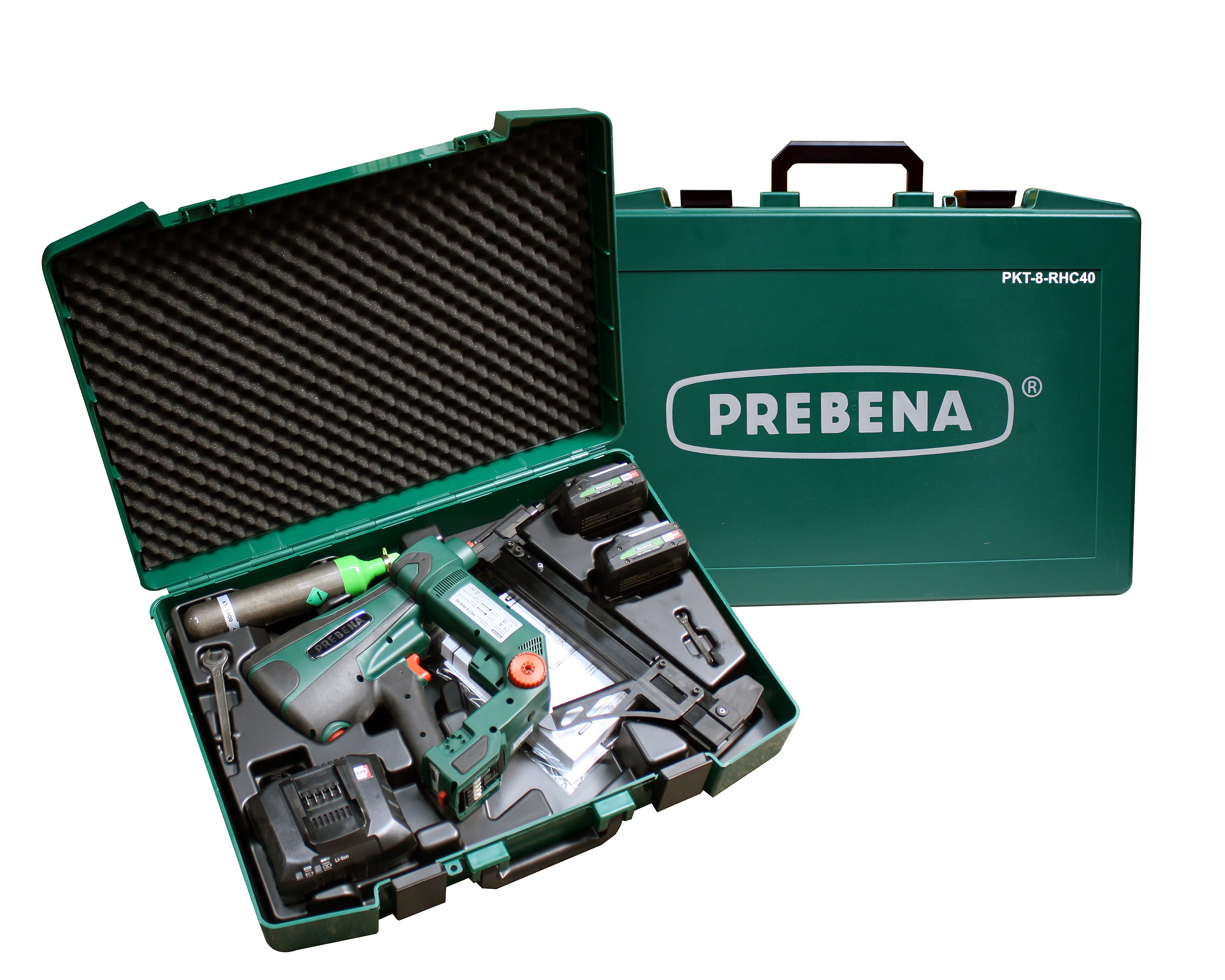 PKT-Hybrid-SET22 - Druckluft-Akku-Nagler PKT-8-RHC40 PKT-Hybrid-SET22 - Druckluft-Akku-Nagler PKT-8-RHC40