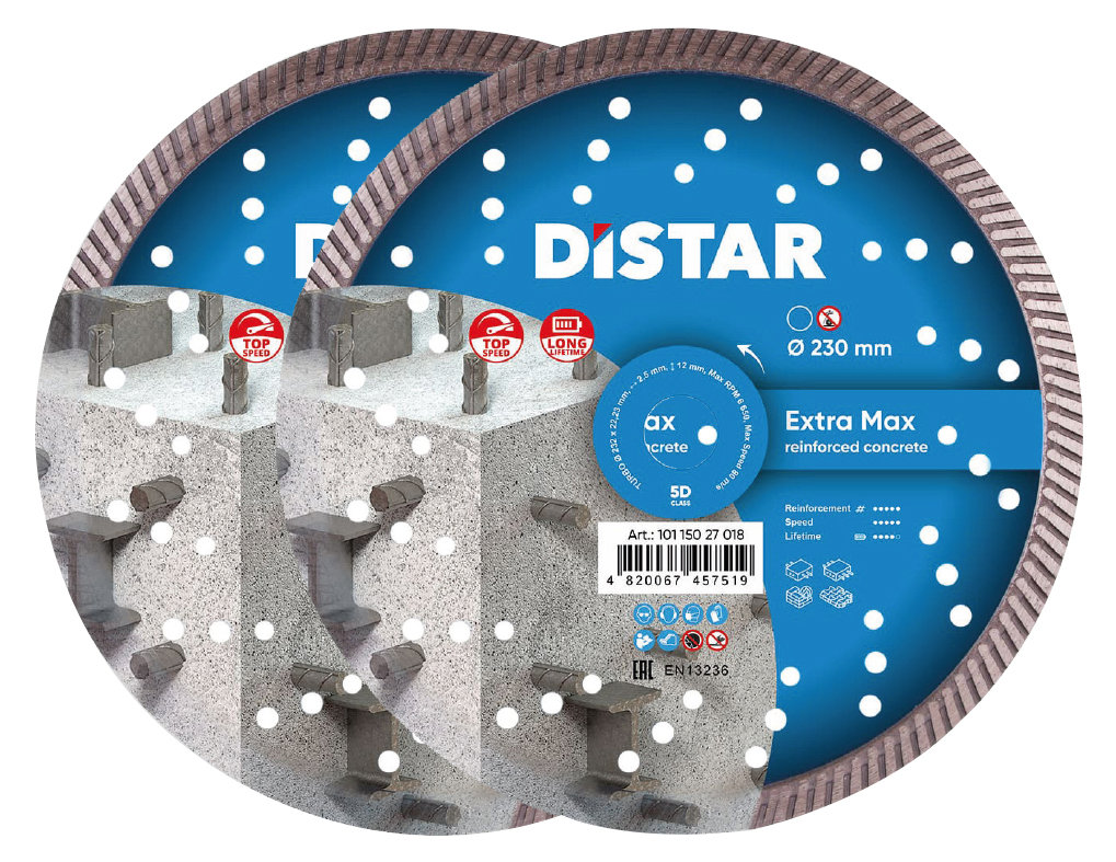 DiSTAR Diamanttrennscheiben Turbo 232 Extra Max inkl. EM-Ball 2024