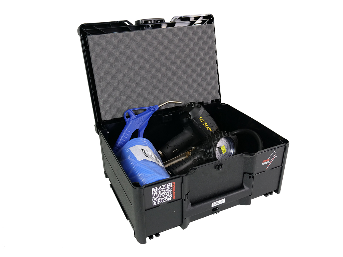 Systainer Box 30 - Systainer-Koffer mit Schlagschrauber "TheBeast", Riegler Reifenfüller & Ausblaspistole