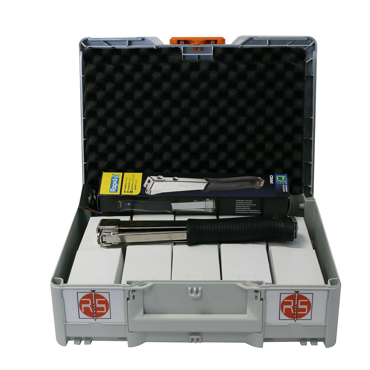 Systainer Box 14 - Systainer-Koffer mit Hefthammer Rapid 11 & Heftklammern PF09CNK-S